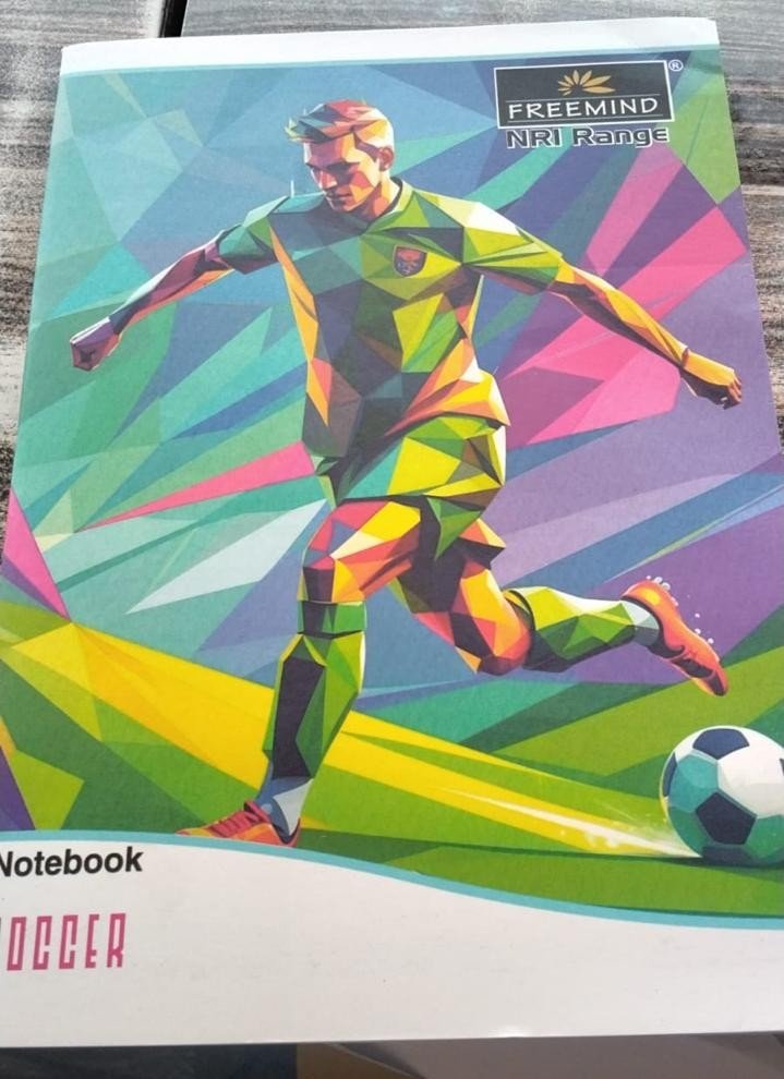 Freemind NRI Range Soccer Notebook